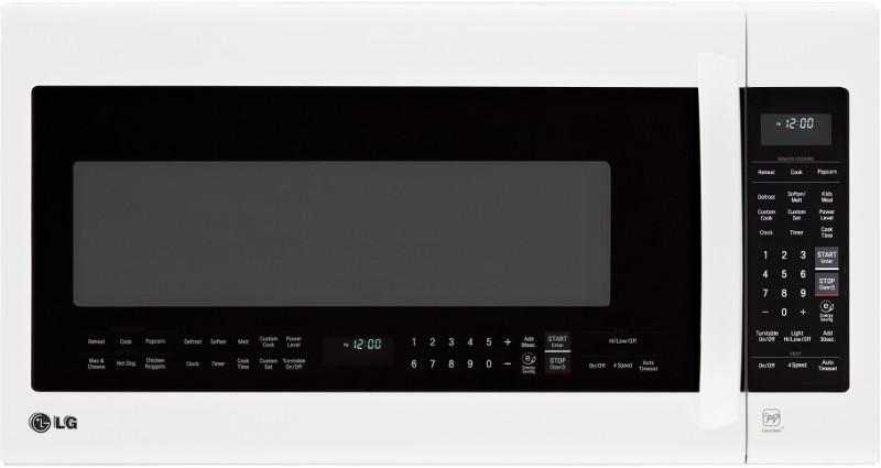 LG Appliances LMV2031SW 2.0 cu.ft. OvertheRange Microwave Oven with